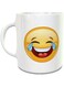 Impress White Ceramic Coffee Mug with LOL Smiley Design