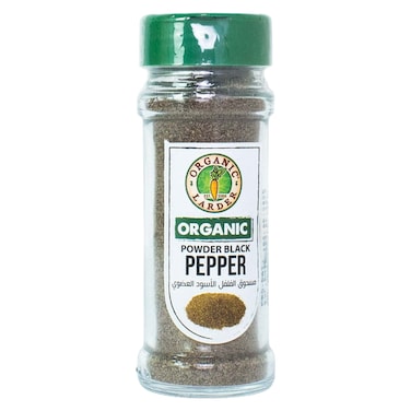 Organic Larder Black Pepper, 50g