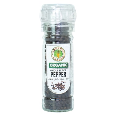 Organic Larder Whole Black Pepper, 55g