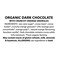 Organic Larder Dark Chocolate with Orange, 100g