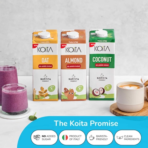 Koita Organic Almond Milk 1L