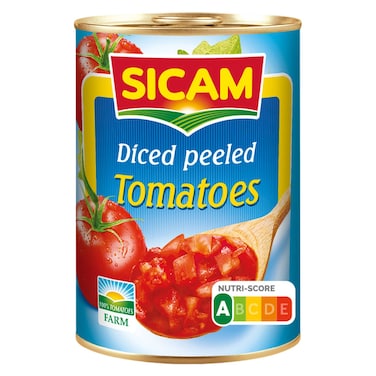 Sicam Diced Peeled Tomatoes, 400g