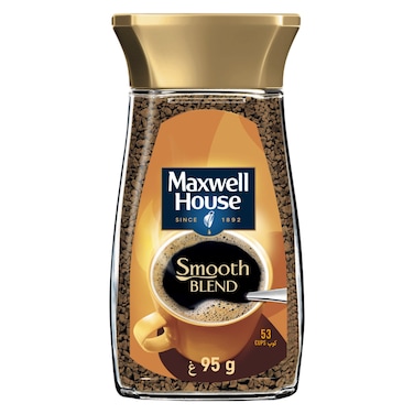 ماكسويل هاوس سموث بليند قهوة سريعة الذوبان 95 غرام