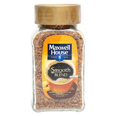 Maxwell House Smooth Blend Instant Coffee, 47.5g