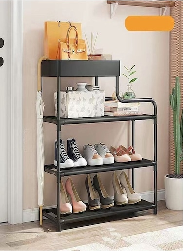 4 Layers Creative Home Cabinet Shoe Organizer Rack Furniture