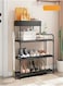 4 Layers Creative Home Cabinet Shoe Organizer Rack Furniture