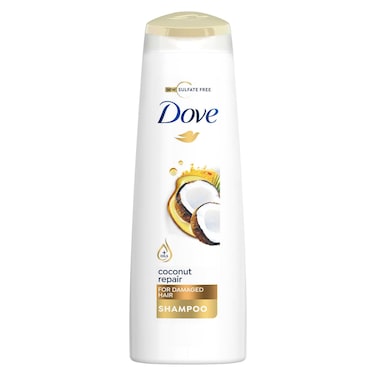 Dove Shampoo Repairs Signs Of Damaged Hair Coconut Repair 400ml