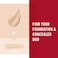 Rimmel London Match Perfection Liquid  Foundation, 90 Porcelain