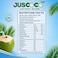 JusCoco Coconut Water, 1L, Pack of 2