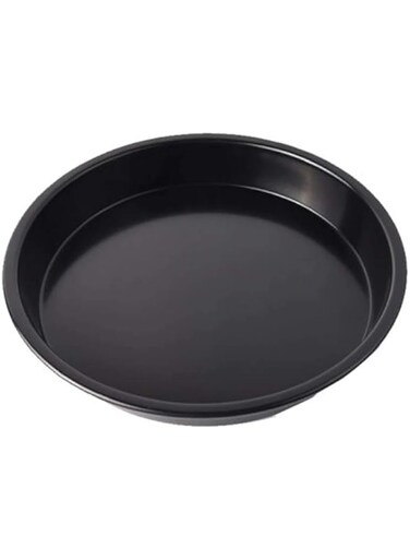 BLACKSTONE Round Cake Pan, Pizza Pan Bakeware, Pizza, making non stick bakeware - (22.5 CM) صينية صحن فرن