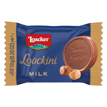 Loacker Loackini Milk Chocolate Wafer, 10g