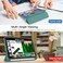 Case Compatible with Ipad Mini 7 Case 2024 A17 Pro, Smart Cover with Pencil Holder and Soft Baby Skin Silicone Back and Full Body Protection, Auto Wake/Sleep Cover For Ipad Mini 7th 6th Gen (Green)