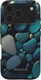 جراب Mobcos Ocean Drift المميز لهاتف iPhone 17 Pro Max، متوافق مع غطاء صلب مزدوج الطبقات مع حماية من السيليكون - غطاء مقاوم للخدوش والصدمات