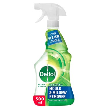Dettol Anti-Bacterial Mould &amp; Mildew Remover Spray Bottle, 500ml