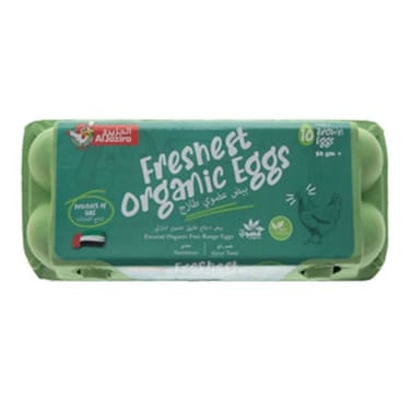 Al Jazira Organic Golden Eggs Brown 10 PCS