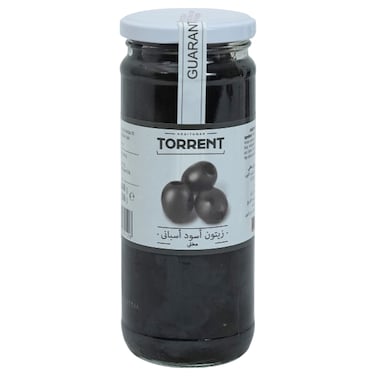 Torrent Pitted Black Olives, 440g