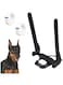 Khazna Dog Ear Care Tool, Pet Dog Ear Fixed Support Up Correction Vertical Stand for Doberman Pinscher Dog Samoyed in Black