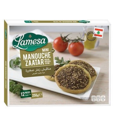 Lamesa Mini Manouche Zaatar 250g