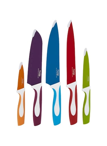 Prestige Vibro 5 Pieces Colorful Knife Set, Mulricolor