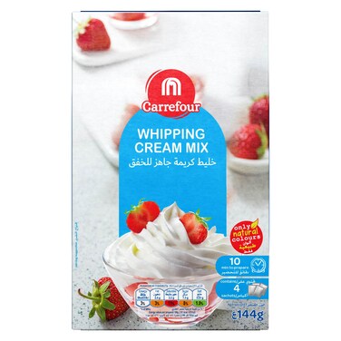 Carrefour Whipping Cream Mix, 144g