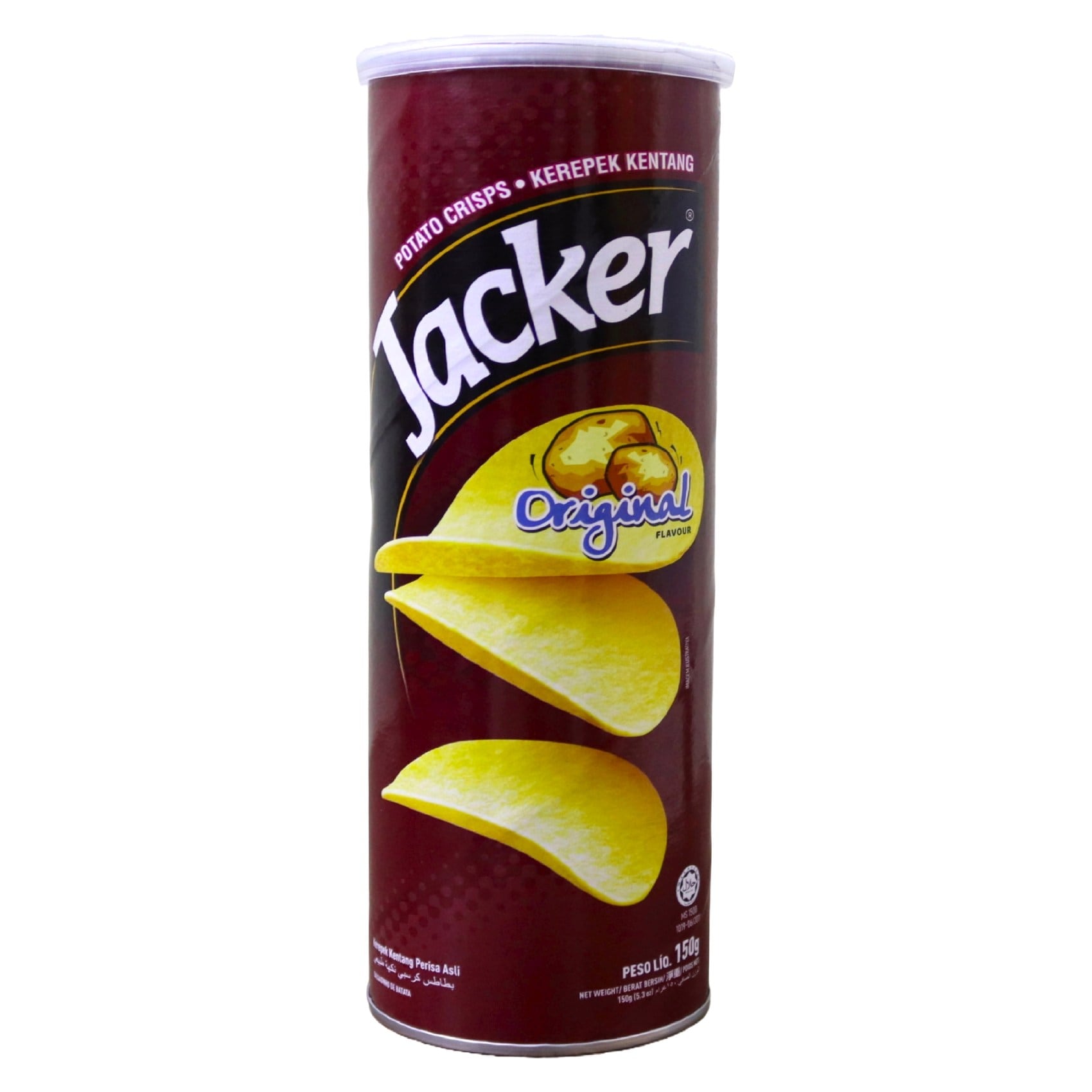 Buy Jacker Original Potato Crisps, 160 g Online | Carrefour UAE