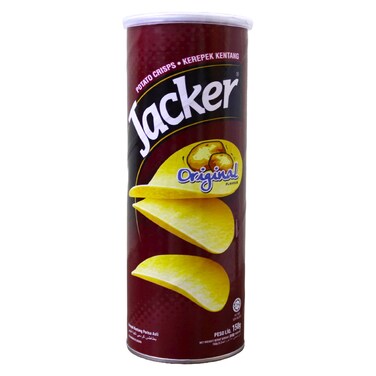 Jacker Original Potato Crisps, 160 g
