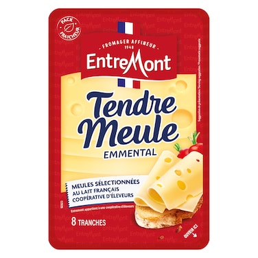 Entremont Emmental Cheese Slices, 150g