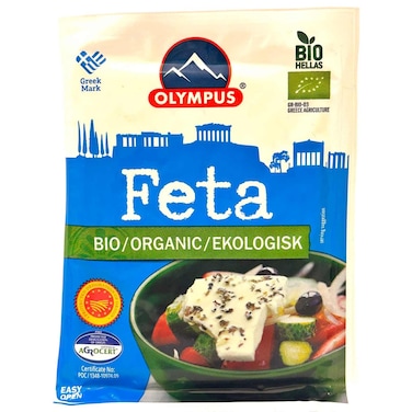 Olympus Organic Feta PDO Cheese, 150g