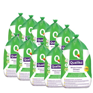 Qualiko Frozen Chicken 1kg Pack of 10