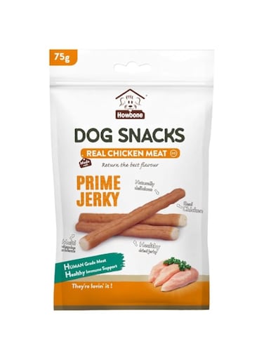 Howbone Prime Jerky Dog Snack 75g Chicken Flavour