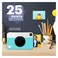 Kodak Printomatic Full Colour Instant Print Digital Camera, 5 MP, Blue