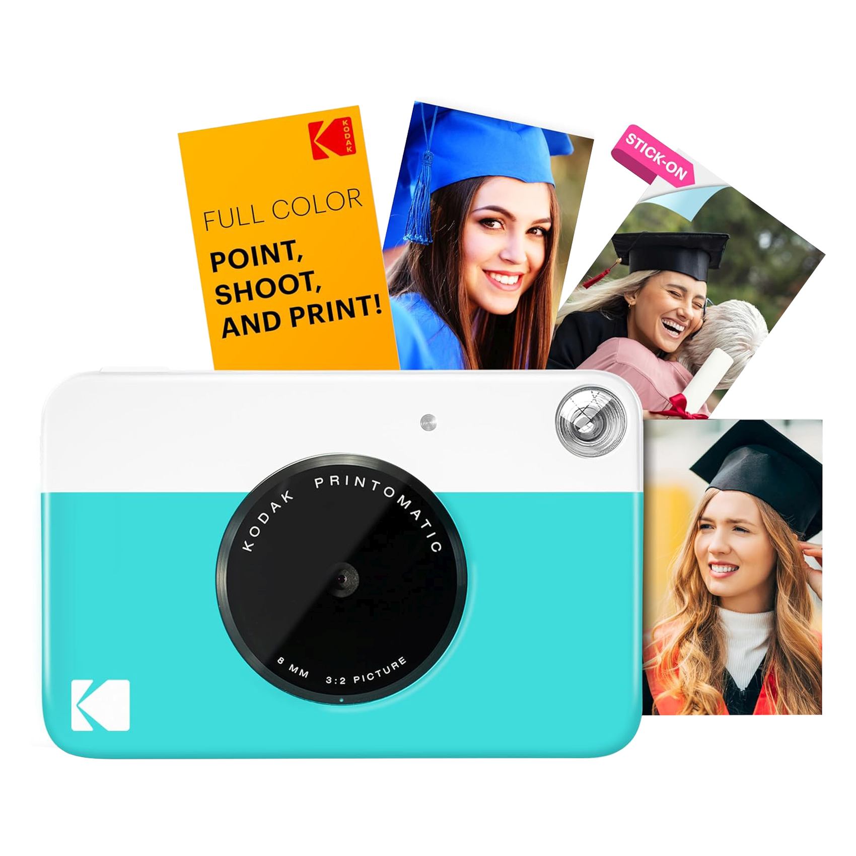 Buy Kodak Printomatic Full Colour Instant Print Digital Camera, 5 MP ...
