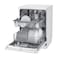 LG free standing 8 Prograams 14 Place Settings Dishwasher white DFB512FW