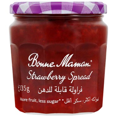 بون مامان كريمة الفراولة المكثفة، 335 غرام