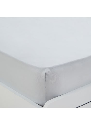 Box Essential Cotton Single Fitted Sheet - 90x200+36 cm