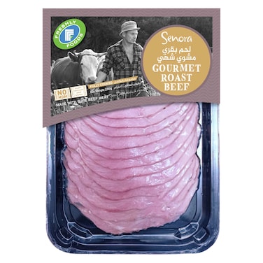 Freshly Foods Senora Gourmet Roast Beef, 220g