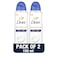 Dove Advanced CareAntiperspirant Deodorant SprayOriginal, 150ml Pack of 2