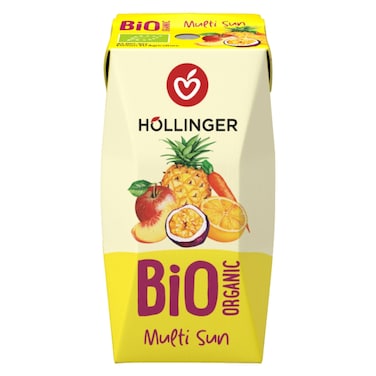 Hollinger Organic Multi Sun Juice, 200ml