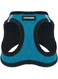Best Pet Supplies Voyager Step-In Plush Dog Harness - Soft Plush, Step In Vest Harness For Small And Medium Dogs - Turquoise Plush, XS (Chest: 13-14.5")