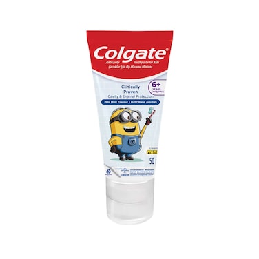 Colgate Kids Minions 6+ Years Fluoride Toothpaste 50ml