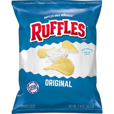 Ruffles Original Potato Chips, 49.6g