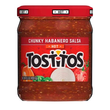 Tostitos Hot Chunky Habanero Salsa, 439.4g
