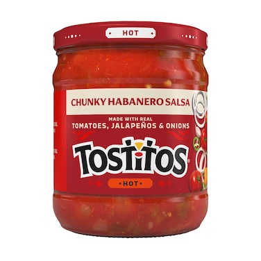 Tostitos Hot Chunky Habanero Salsa, 439.4g