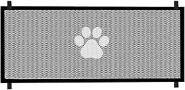 Uhuan Mesh Dog Gate - Pet Gates for Stairs, Puppy Gate for Doorway Provides A Safe Enclosure for Pets to Play and Rest for The House Indoor (（180 * 78cm）)