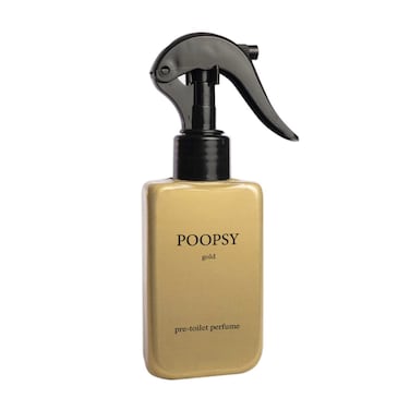 Poopsy Pre-Toilet Spray Perfume, Gold, 110ml