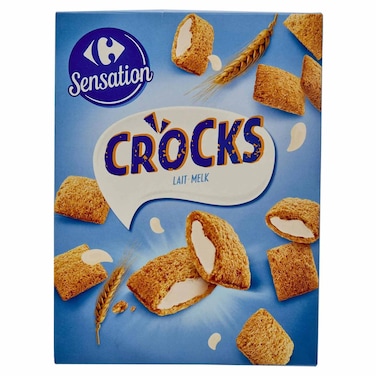 Carrefour Sensation Xtrem Milk Filled Breakfast Cereals, 400g