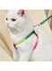Brownish Arte Colorful Cat Harness and Leash Set, Nylon Pet Lead Leash Harness Kitten Belt Strap Safety Rope Adjustable Cat Collar