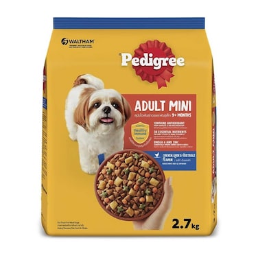 Pedigree Small Breeds Chicken Liver and Vegetables Flavour Dry Food for Dog, 2.7kg
