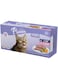 Plaisir Cats Pat&eacute; Rich in Chicken Healthy Adult Wet Cat Wet Food Wet Cat Food in a Alu Tray 4x100g, 2x Salmon and 2x Tuna, Packed, Healthy Cat Pet Food