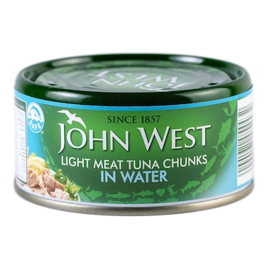 John West Light Meat Tuna Chunks in Water, 170g